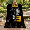 Eminem Blanket Flannel Blanket Soft Cozy Plush Throw for Sofa Bed Lightweight Home Decoration Gifts for Christmas Various Holidays