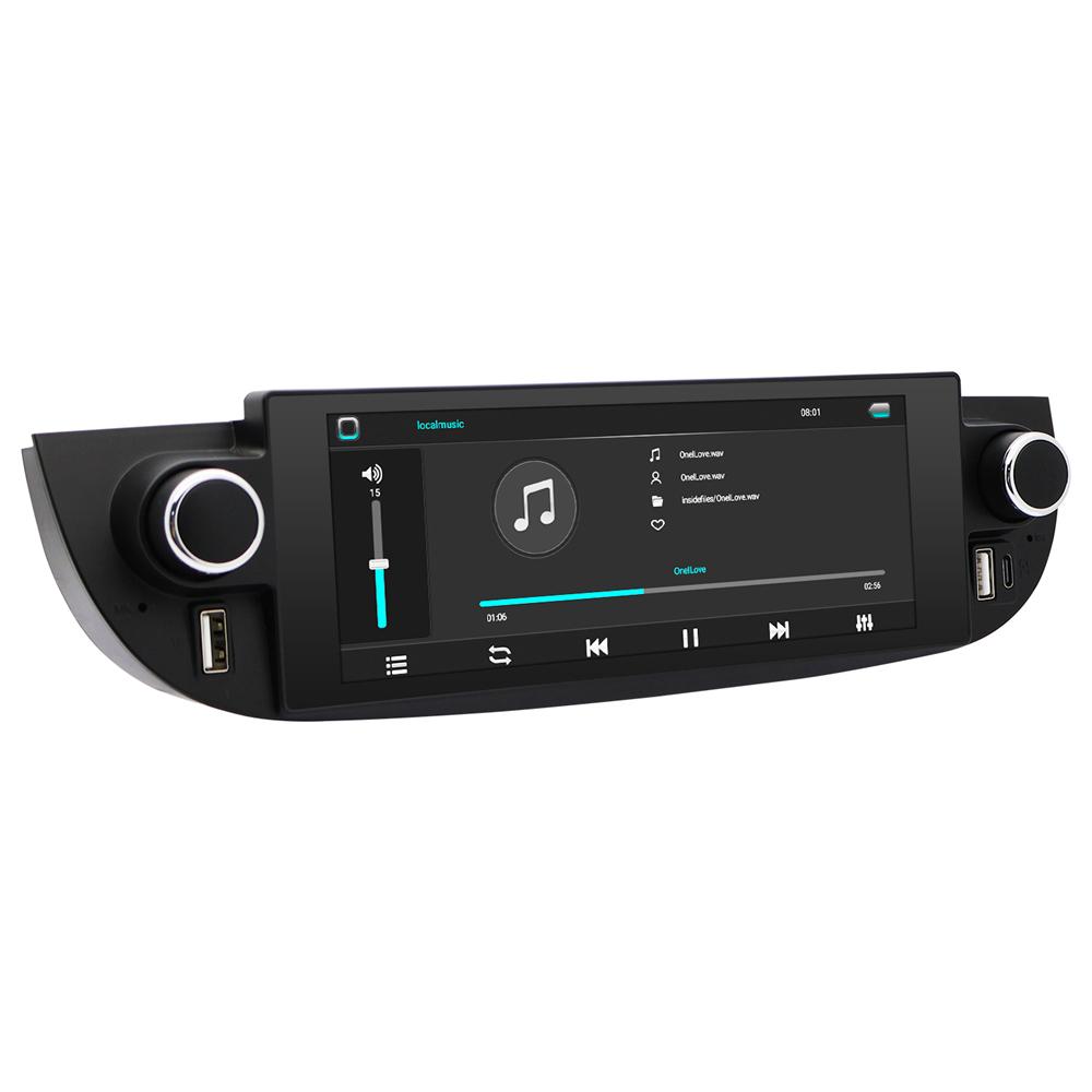 6.86'' 4+32GB Stereo Radio GPS Navigation Head Unit For Fiat 500 2007-18 Carplay