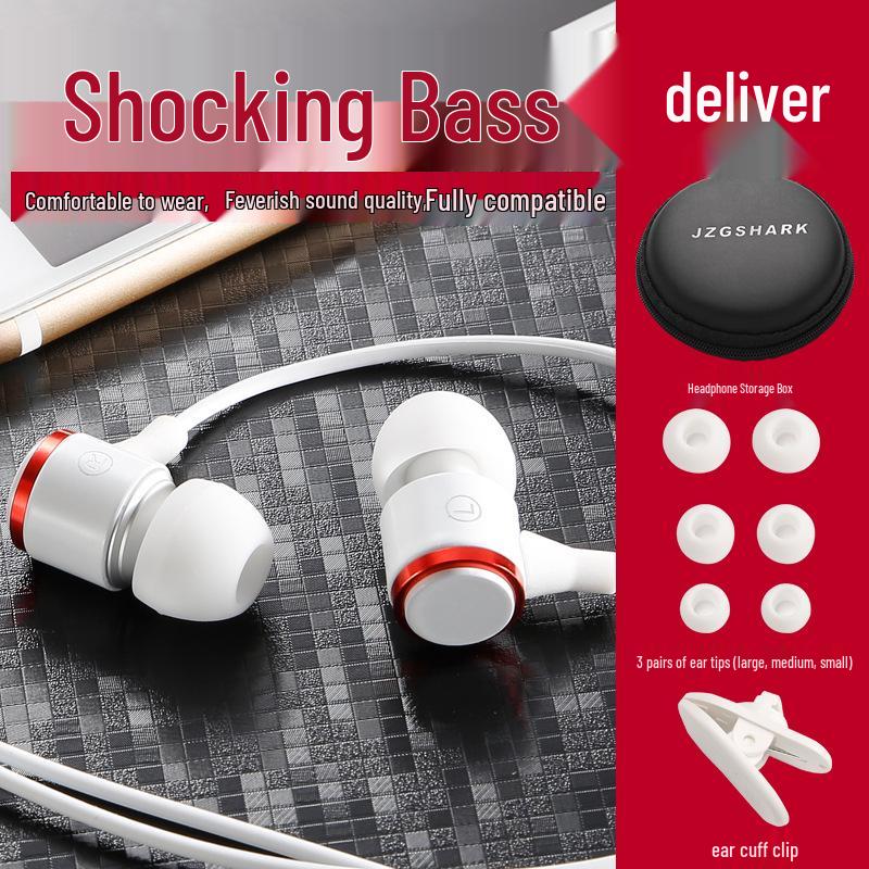 Wired Gaming & Sports Headphones with Heavy Bass - Compatible with Apple 15 & Huawei 60