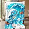 Ocean Friends Adventure 5 Theme blanket Lightweight Warm Flannel Blanket Decorative Throw Blanket for Home Decoration