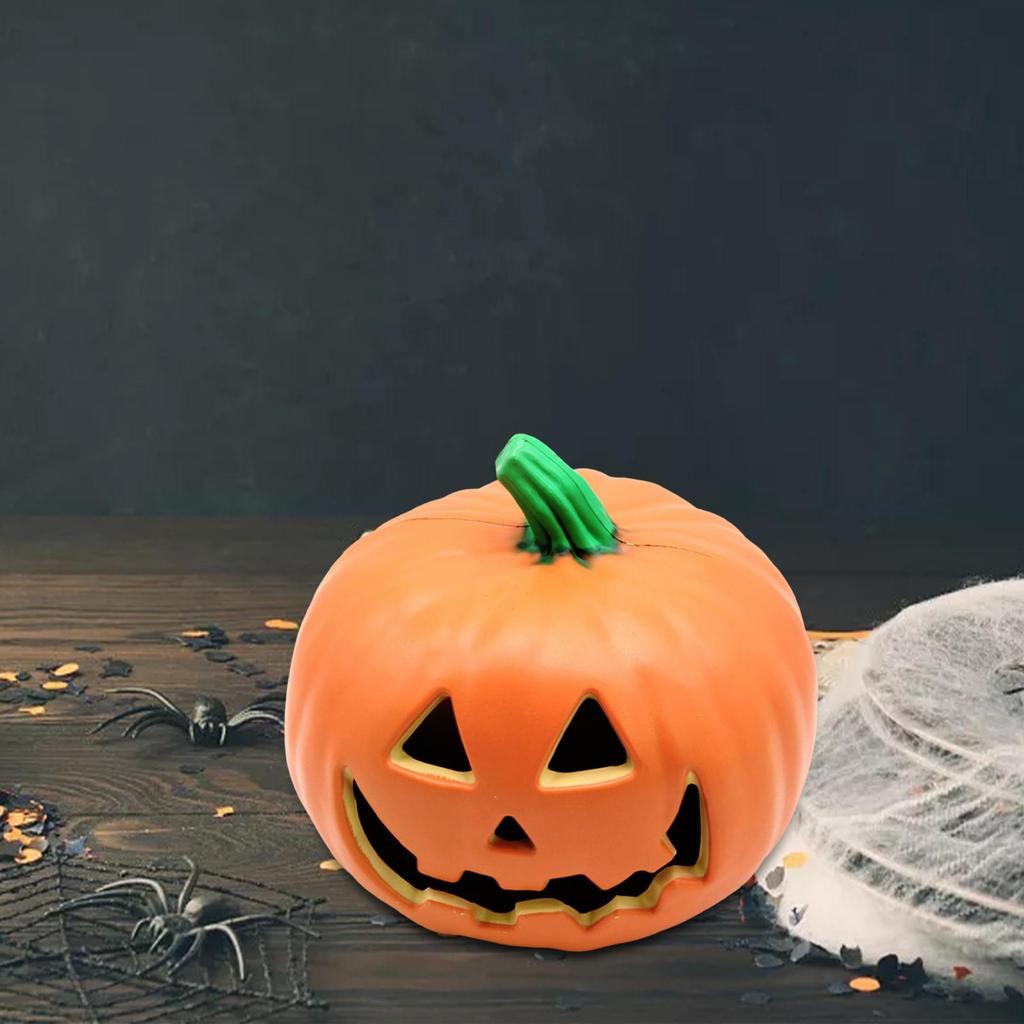 Halloween Lantern Pumpkin Figurine Light Table Centerpieces Home Ornament