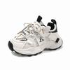 Students Running Shoes Mesh Breathable Children Sneakers Thick Soft Sole 2025 New Fashion Boys Girls Sports Shoes Hook&loop
