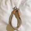 Mobile Phone Chain Ring Cord for Keys with Patch Wrist Strap Luxury Hanging Cell Phone Holder Contrasting Colors Rope Keychain