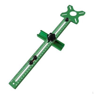 Router Milling Groove Bracket Adjustable Jig Aluminum Alloy Easy To Use for Trimming Machine