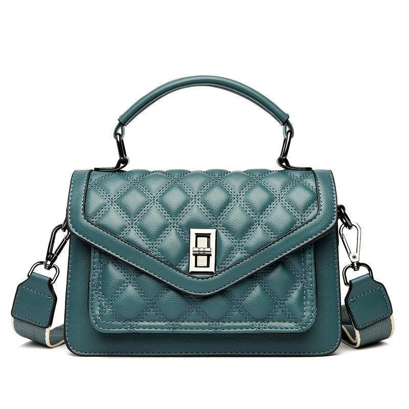 

Jinlai Yadai mouse square bag women s messenger bag 2025 new middle-aged mother bag soft leather shoulder bag tide синий