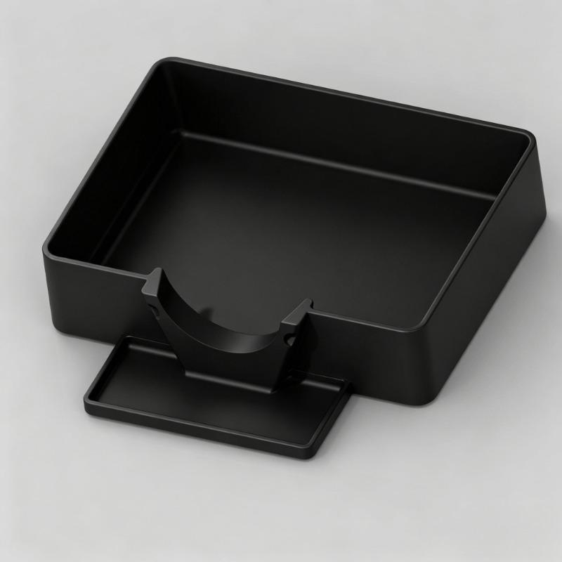 1pc Washing Machine Drain Tray, Heavy Duty W-Type Drip Pan for Floor Protection, Leak Proof Plastic Water Catch Tray for Laundry