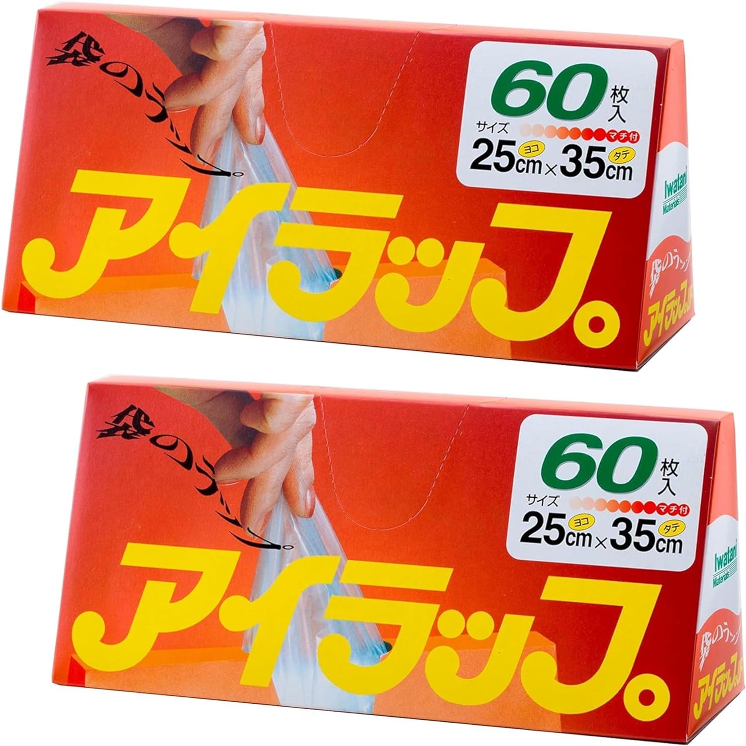 

из 2 шт. Упаковка Iwatani Eye Wrap 25 см x 35 см 60 шт. Пищевая пленка [Покупка набора]