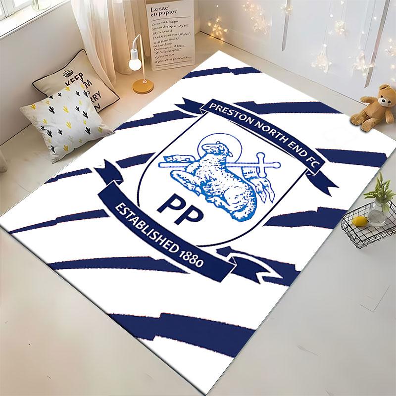 Preston North End FC Logo Suitable As a Non-slip Mat for the Living Room or Bedroom Sofa