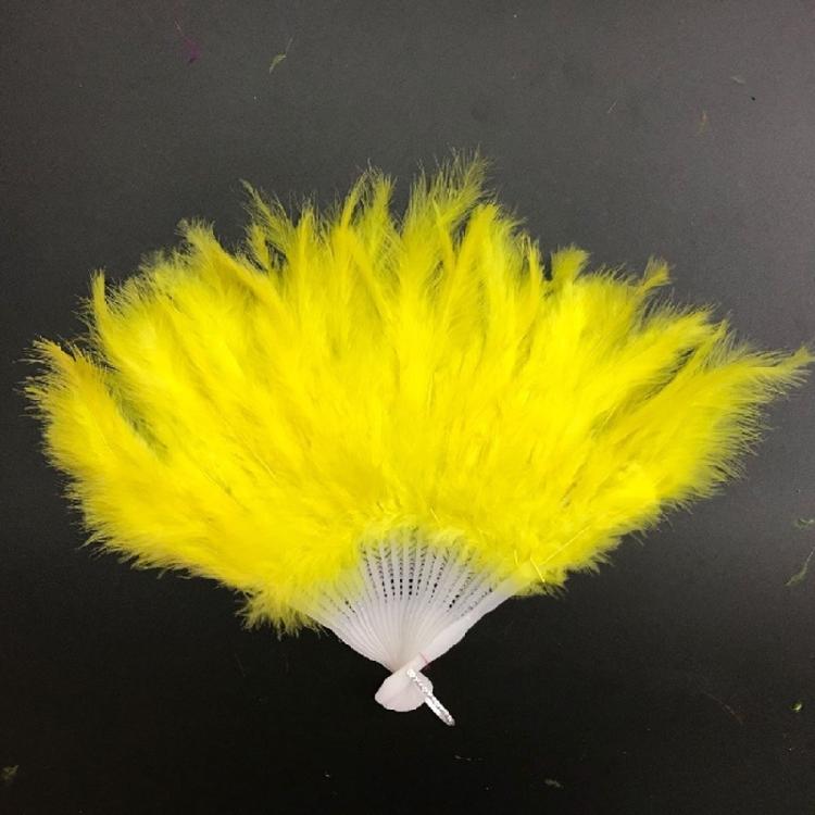 Folding Feather Fan Handheld Fairy Fan Children Adult Costume Wedding