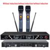 KTV U-Band High-End Stage Wireless Dual Microphone Lavalier Headset for Conferences