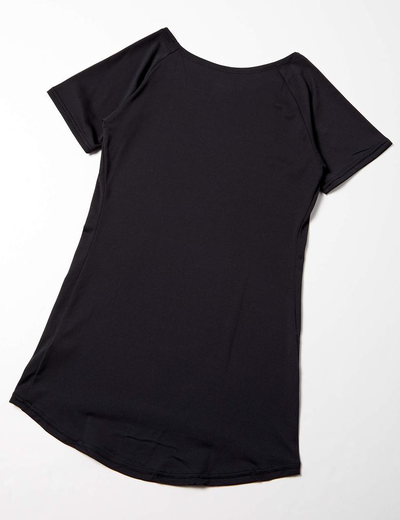 The North Face Short Sleeve Dry Crew Size M Women's Jacket, Moisture-Wicking, Quick-Drying, Lightweight, Black,