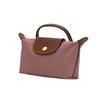 Longchamp Borsa Mini Pliage a Forma di Raviolo con Cerniera Metallica e Chiusura a Bottone Automatico Borse da Donna Rosa Loto 34175089P13