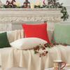 18*18in Pillow Cover Solid Color Home Pillow Waist Cushion Cover