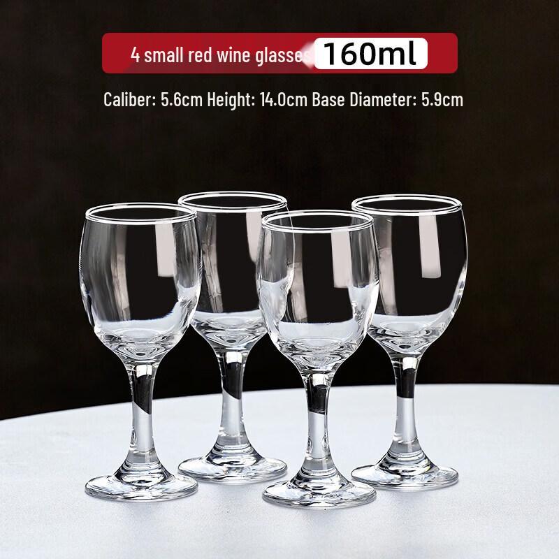 Qyoei European Style Thickened Glass Goblet