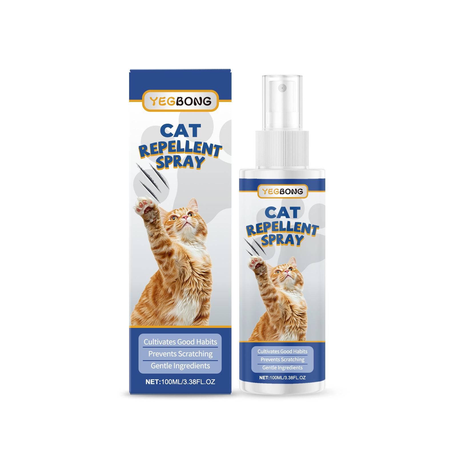 

YEGBONG Gentle Formula Cat Training Spray - Anti-Scratch Aid for Indoor & Outdoor Furniture
