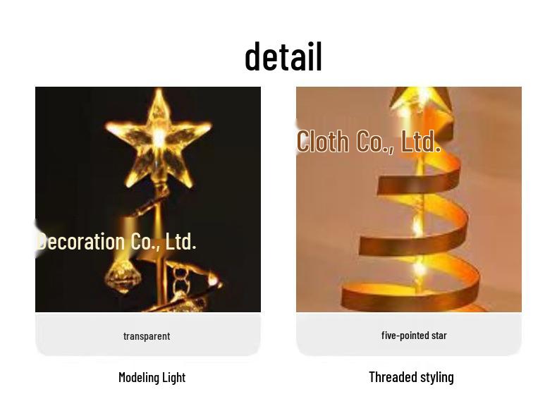 Starry Christmas Tree Lights: Wrought Iron Holiday Night Light Ornaments for Festive Room Decoration
