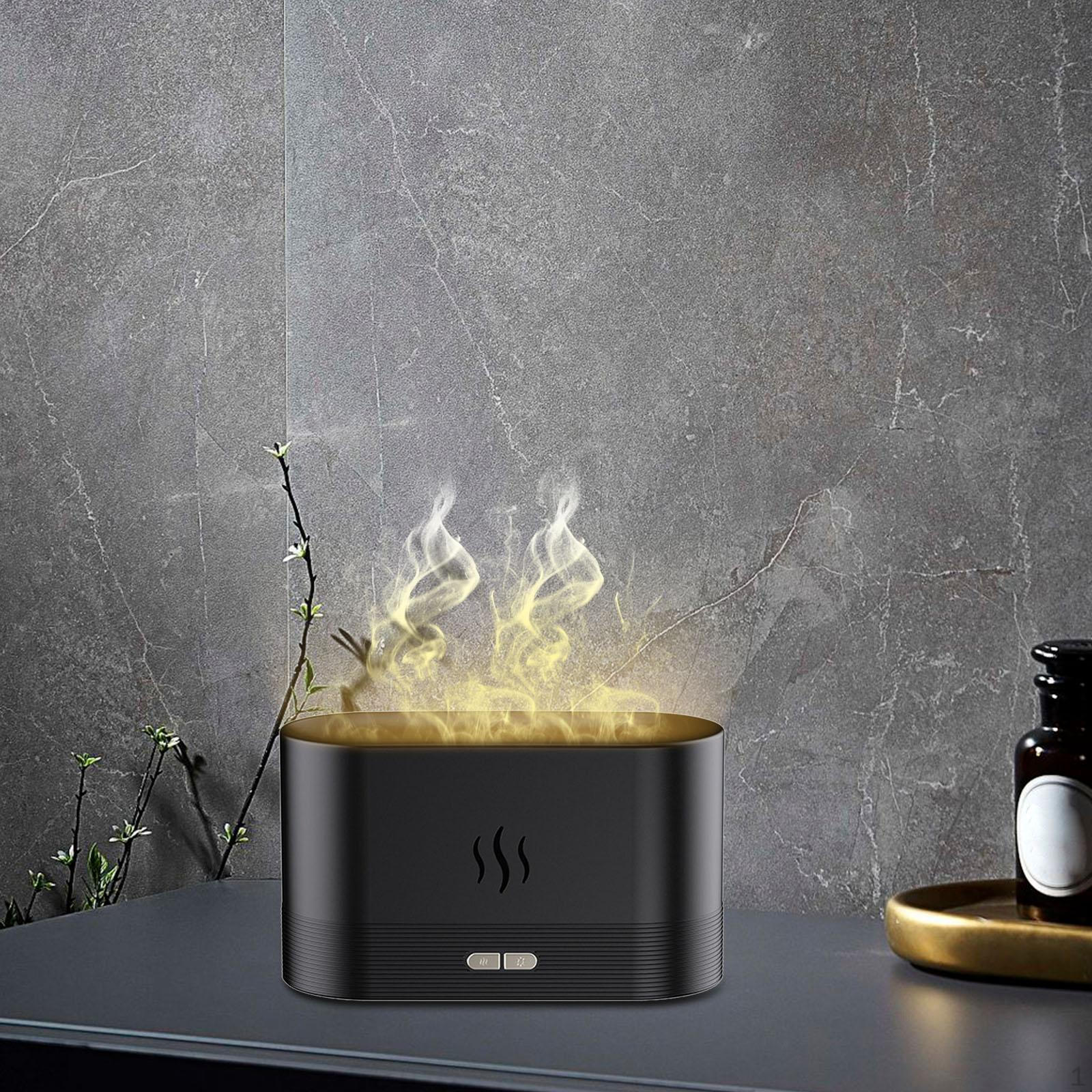 

Увлажнитель воздуха с автоматическим выключением, бесшумный диффузор эфирных масел для спальни, ночной тумбочки, детской комнаты Black2