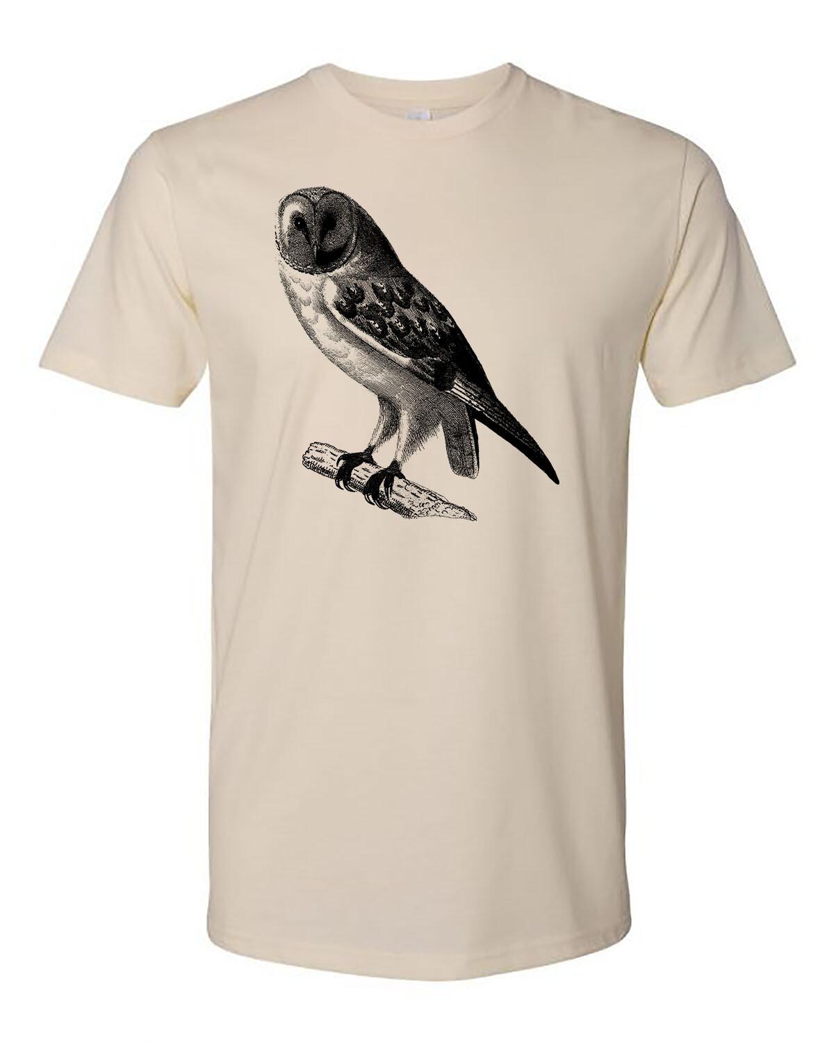 Cottage Cult Clothing Tee T Shirt Cotton Goth Witch Occult Victorian Barn Owl S