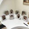 Antike Bilderrahmen-Ornamente Harz-Foto-Display-Halter Barockstil-Bilderrahmen Wohnzimmer