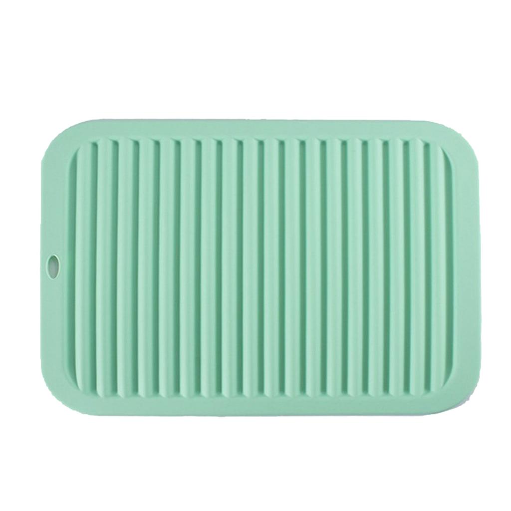 Multifunctional Silicone Heat Insulation Placemat Silicone Table Mat Non Slip Large Coaster for Kitchen Dining Table