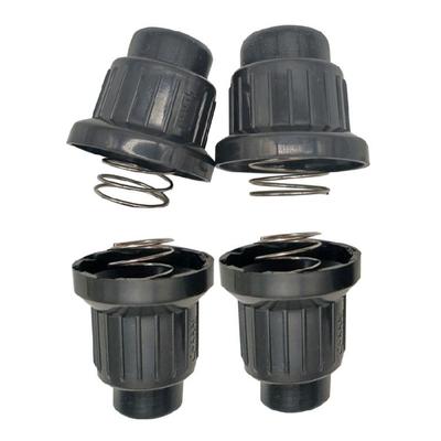 2Pcs Grill Ignition Caps Push Button with Spring BBQ Igniters Caps Spark Generator Knob Barbecue Grill Accessories