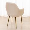 Anti-Scratch Design Dining Chair Slipcover Stretch Fabric Curved Chair Cover  For Kitchen Chairs