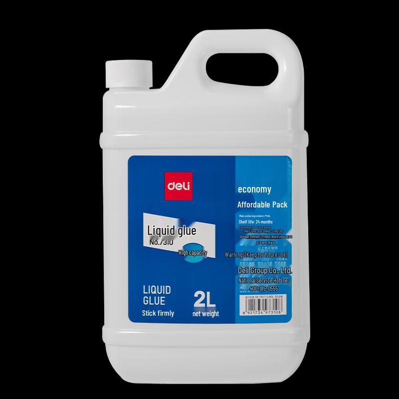 Deli High-Viscosity Transparent Liquid Glue 2L