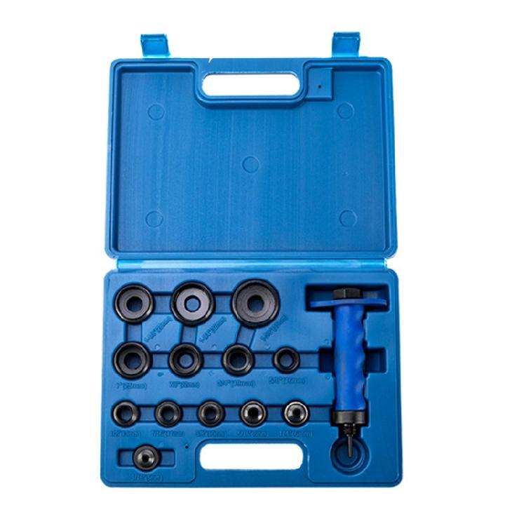 

Precisions Punching Tool Set With 13 Replaceable Heads Carbon Steel Ergonomic Design Hollow Punch Set For Leather 1