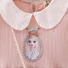 Elsa Princess Dress for Girls, New Long Sleeve Korean Style Dress, Autumn Children's Birthday Gown
