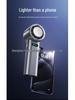 2026 Foldable High-Speed Handheld Fan: 100 Speeds, Ice Pack, USB Charging, Portable Hanging Design for Outdoor Use.