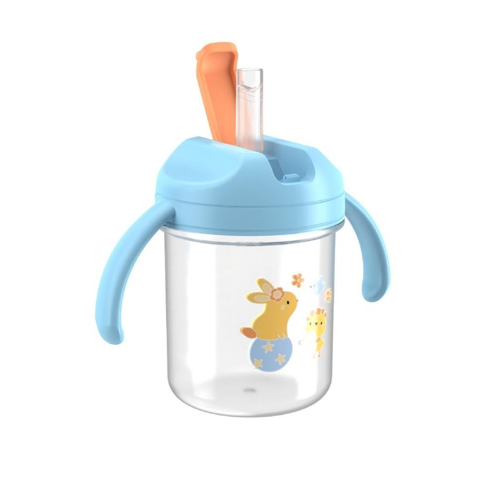 Spill-Proof Baby Cup with Straw Baby Sippy Cup New Straw Cup