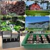 4 Cell Upgraded Soil Block Maker with Comfortable Handle Handheld Soil Blocking Tool for  Starting Gardening