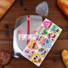 Bolsa de Embalaje Triangular para Bolas de Arroz de 200 Piezas con Pegatinas Molde Alga Marina Nori Onigiri Sushi Bolsas de Regalo de Plástico Accesorios Bento