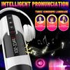 New 5D Body Telescopic Automatic Masturbator 10-frequency Telescopic Heating Real Voice Oral Sex Machine Vaginal Sex Toys for Men