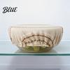 Washable Kitchen Bowl Protectors Sourdough Jars Covers, Reusable Elastic Linen Retro Striped Dust Proof Covers for Meal Prep Breathable Cloth