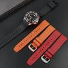 Cinturino in Gomma Curvo da 22mm per Orologio Citizen Light Kinetic Energy BN0190 BN0191-80LBN-17E Immersioni BN0193 Cinturino in Silicone da Uomo