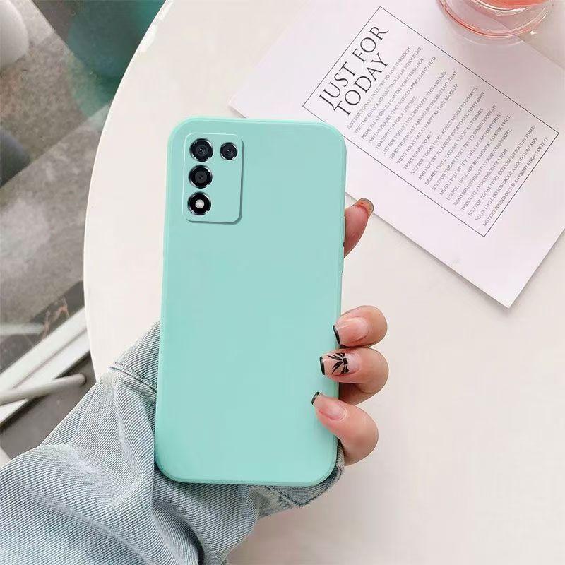Square Matte Silicone Plain Rubber Protector Case for Samsung A55 A25 A35 A15 A05 A05s A54 A34 A14 A04 A04S A04E Back Cover