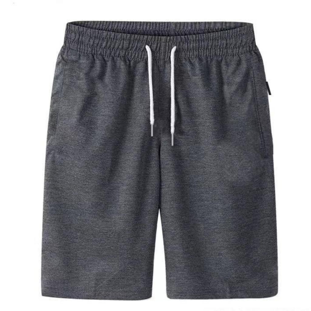 Bestellen Sie eine Nummer größer: Dünne, lockere Sommershorts für Herren – Stretch-Sport- und Strandbekleidung