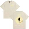 High Quality Unisex Popular Gothic Crew Neck Short Sleeve T-Shirt with Double-Sided Singer Sienna Spiro Print Short Sleeve T-Shirt