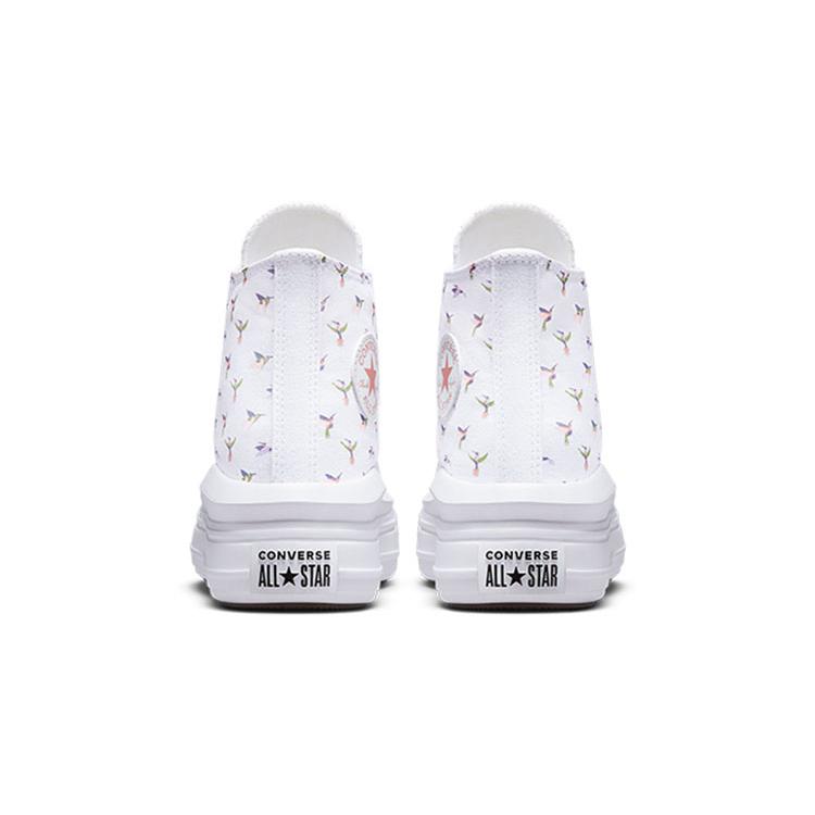 Converse Abrasion Resistant High Top Kids Canvas Shoes White Children Aged 3 7 Years Old A01023C