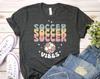 Soccer Vibes T-shirt, Sports Shirt, Soccer Mom Gift, Game Day Tee, Mom Life Top, Game Day Vibes Shirts, Sports Parent Gift, Football Tee