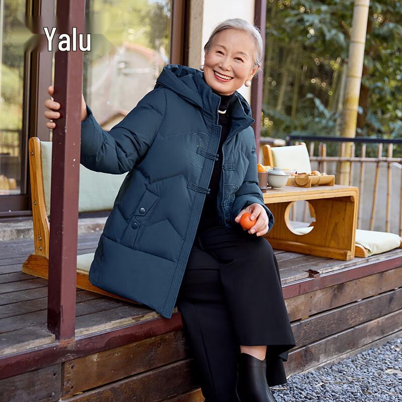 YaLu Women's Mid-Length Down Jacket