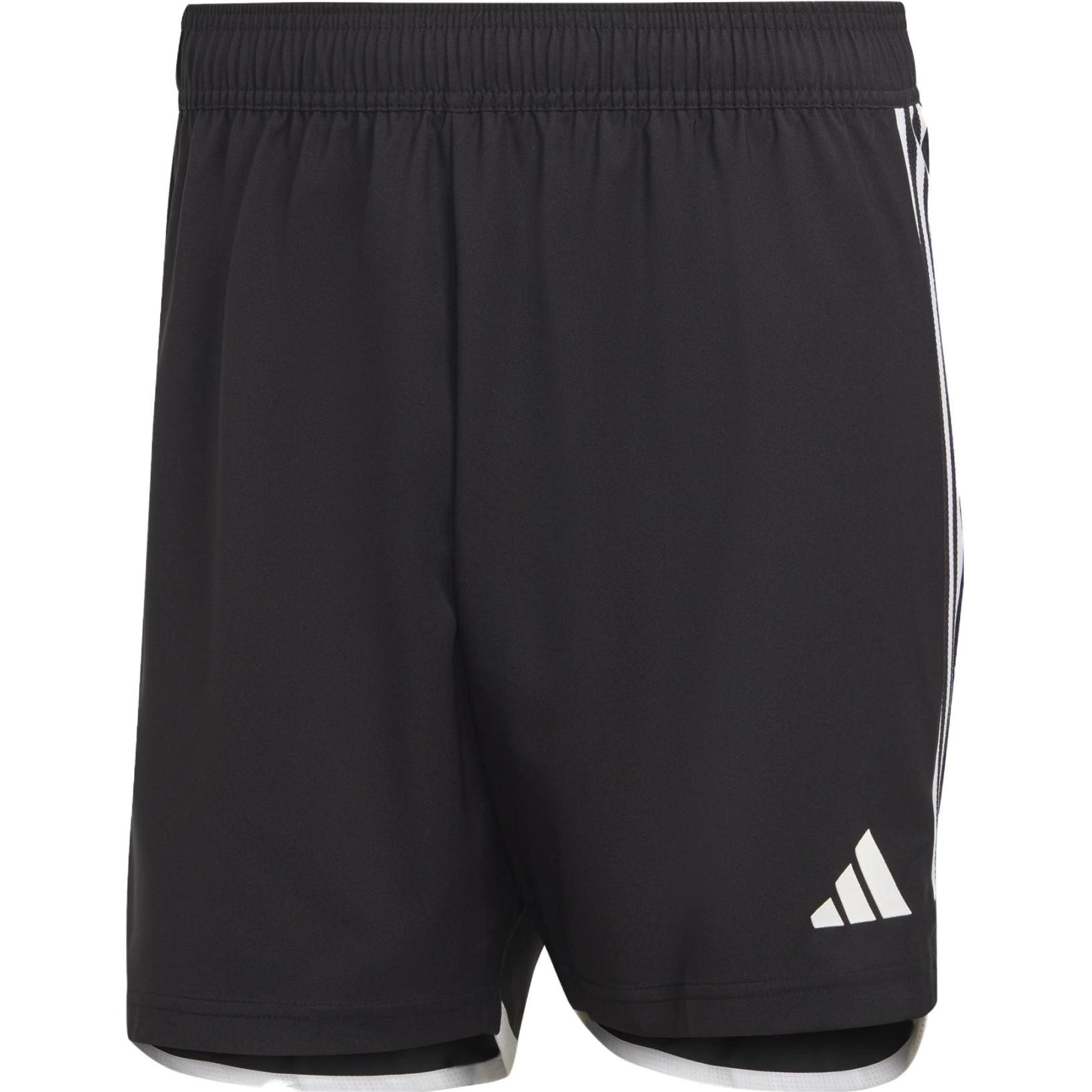 

Adidas Logo Print Straight Leg Sports Casual Shorts Men Shorts Black HT5696 S