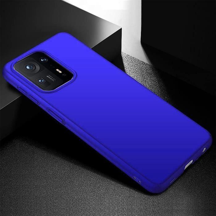 Coque de protection - E.F.CONNECTION - pour Xiaomi 12 Lite - Silicone bleu - Ultra Slim - Antichoc