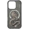 Etui Do iPhone 16 Pro Nimmy Dragon MagSafe Szare