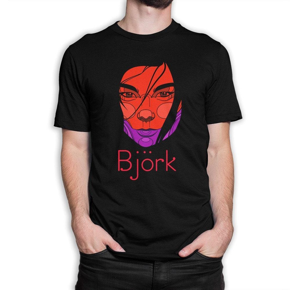 Bjork Art T-Shirt, Men's Women's Sizes (met-076)