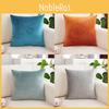 Soft Velvet Decorative Pillow Cover With Pp Cotton Filling Square Shape Cushion Case