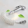 Handheld Bidet Spray Shower Head Bathroom Toilet Shattaf Spring Hose Cleanser