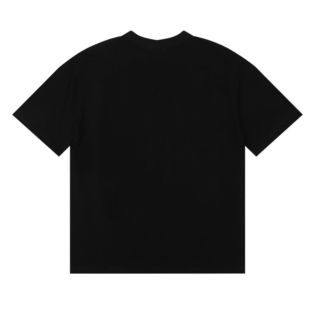 50167 Men Women Vintage Monte Carlo Graphic Print Boxy Oversized Cotton Tee 100% Cotton T-shirt