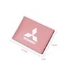 PU Leather Credit Card Case Car Driving Documents Protective Case For Mitsubishi Asx Lancer Outlander Pajero Ralliart